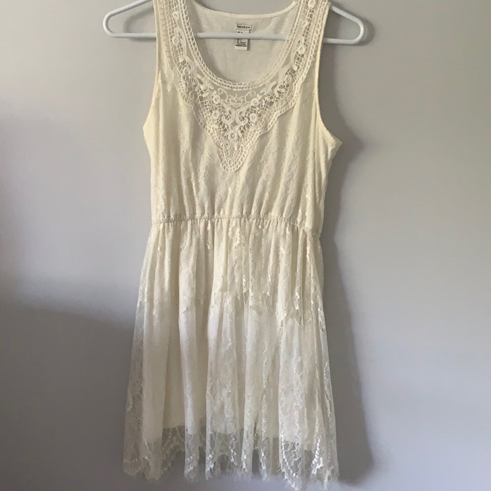 White Lacey dress